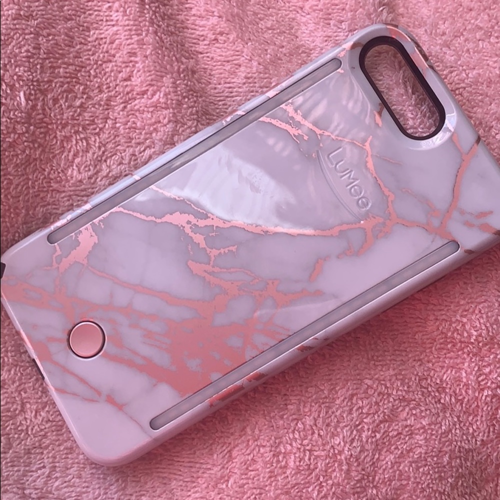 Light up protection phone case